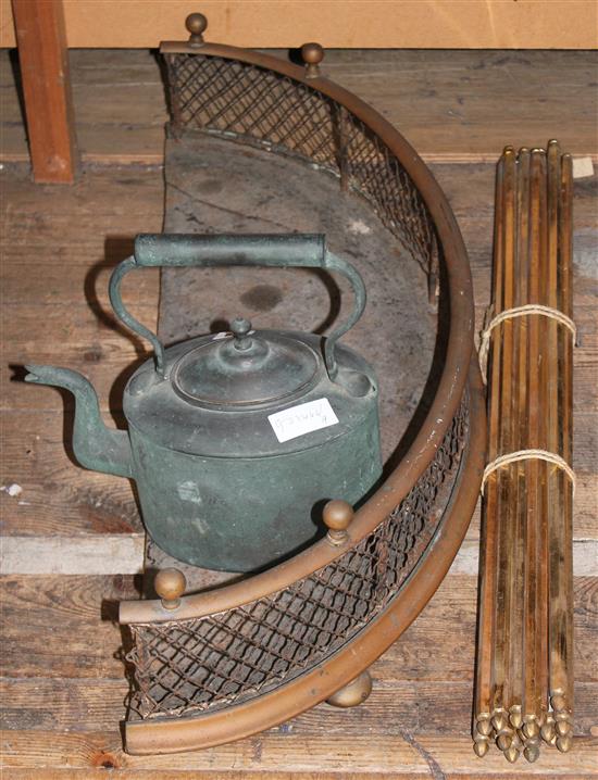 Fender, kettle & stair rods